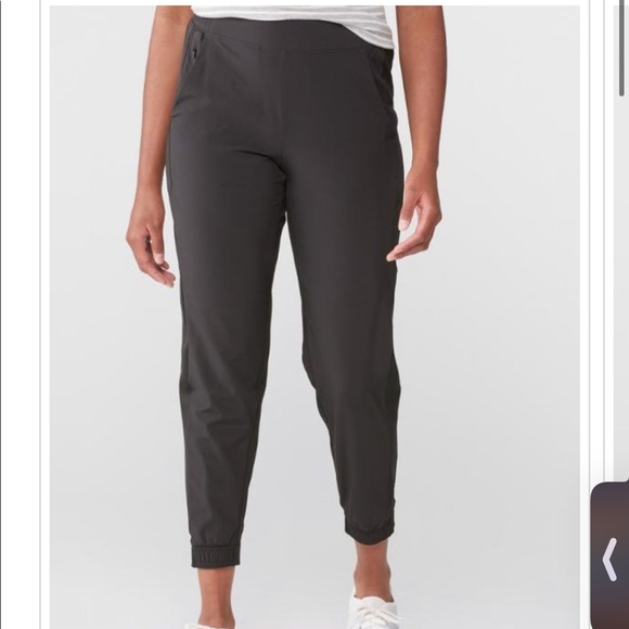Athleta Textured Brooklyn Jogger Black Size 0 but fits size 2/4 - Picture 6 of 10